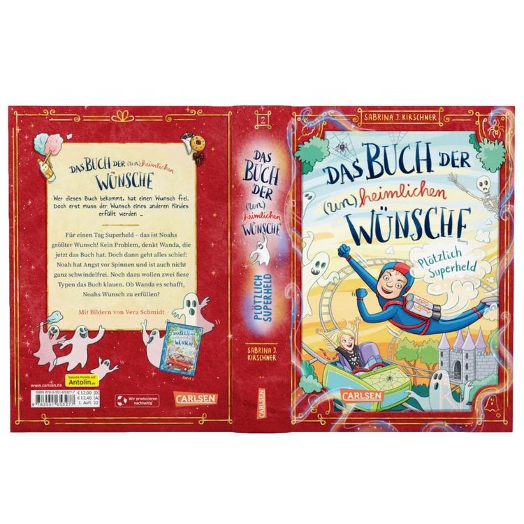 Produktbild: Das Buch der (un)heimlichen W&uuml;nsche 2: Pl&ouml;tzlich Superheld