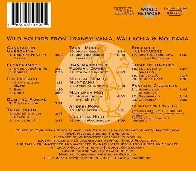 Produktbild: 41 Romania - Wild Sounds from