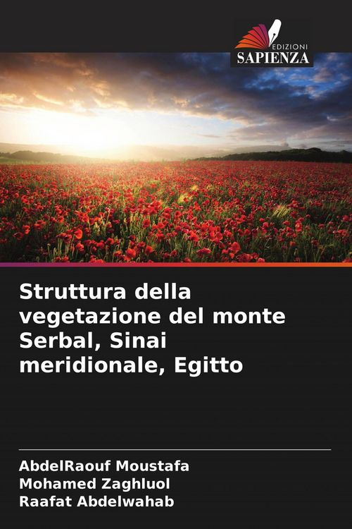 Produktbild: Struttura della vegetazione del monte Serbal, Sinai meridionale, Egitto