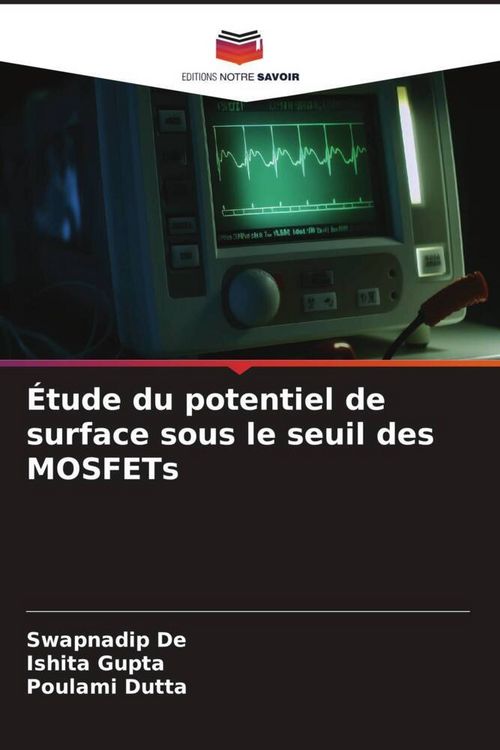 Produktbild: &Eacute;tude du potentiel de surface sous le seuil des MOSFETs