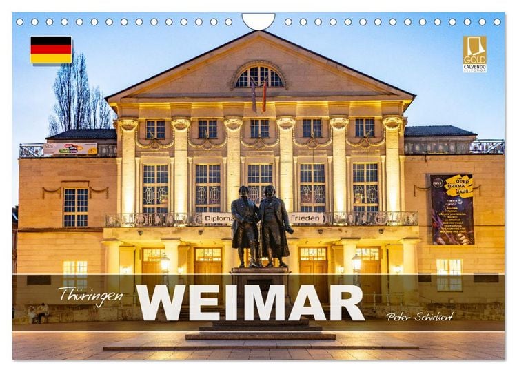 Produktbild: Th&uuml;ringen - Weimar (Wandkalender 2027 DIN A4 quer), CALVENDO Monatskalender