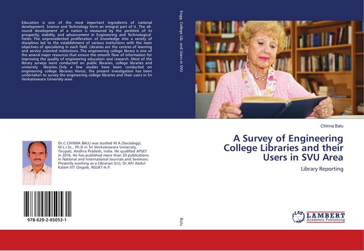 Produktbild: A Survey of Engineering College Libraries and their Users in SVU Area