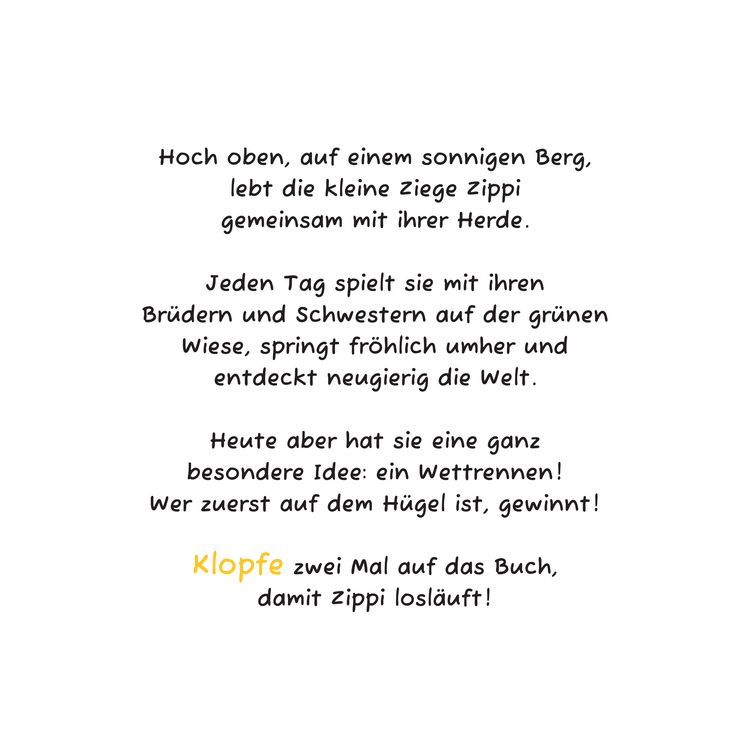 Produktbild: "Zippi die Ziege &ndash; Das interaktive Mitmachabenteuer ab 2 Jahren: Puste, rufe und sch&uuml;ttle, um Zippi zu helfen!"