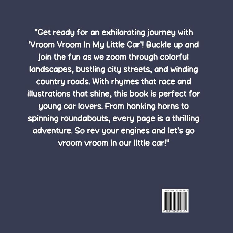 Produktbild: Vroom Vroom In My Little Car