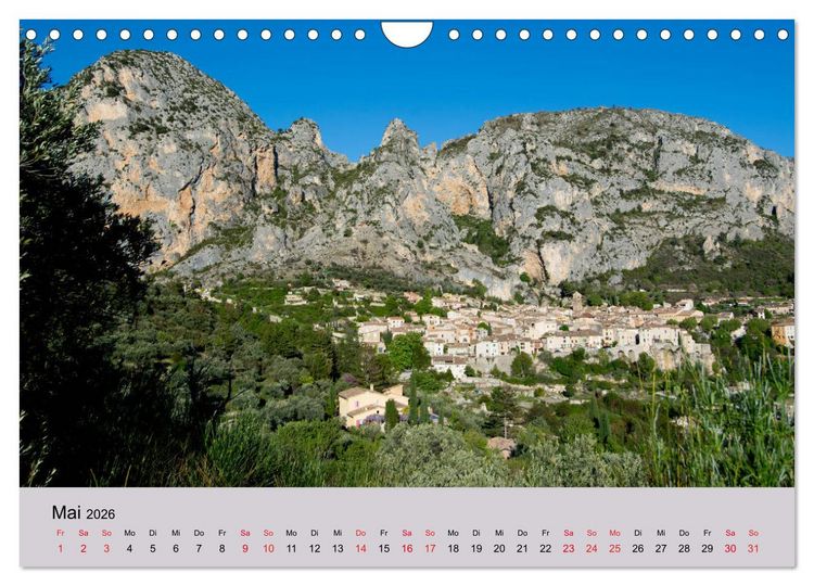 Produktbild: Wundervolles Frankreich (Wandkalender 2026 DIN A4 quer), CALVENDO Monatskalender