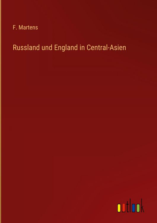 Produktbild: Russland und England in Central-Asien