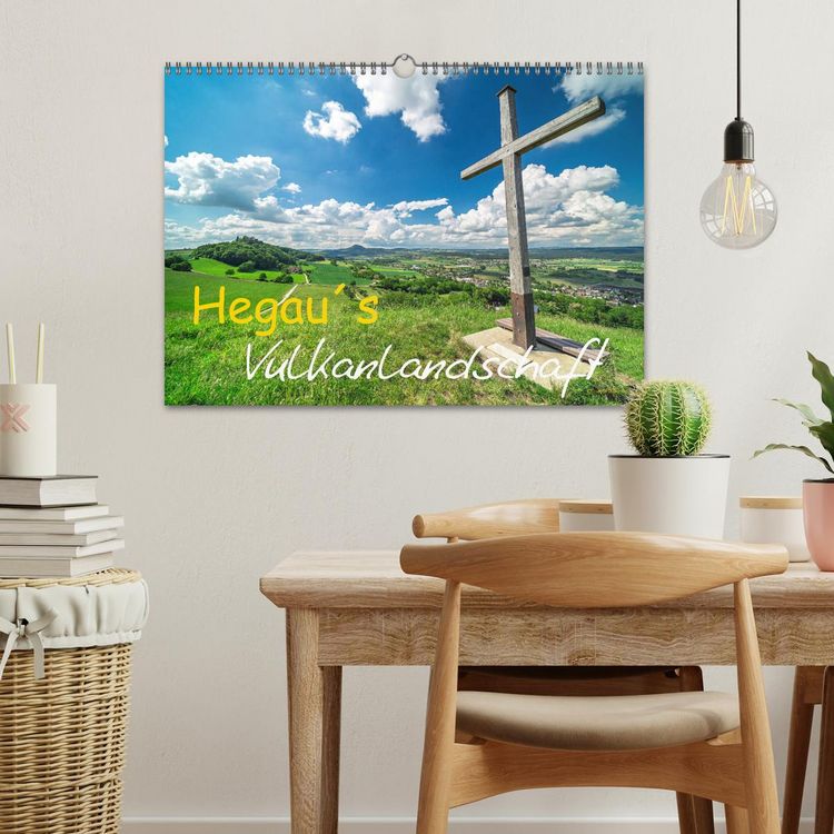 Produktbild: Hegau&acute;s Vulkanlandschaft (Wandkalender 2026 DIN A3 quer), CALVENDO Monatskalender