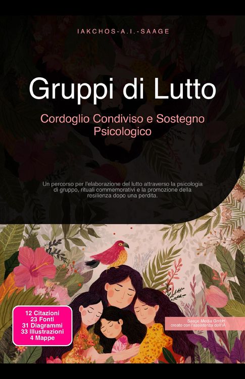 Produktbild: Gruppi di Lutto: Cordoglio Condiviso e Sostegno Psicologico