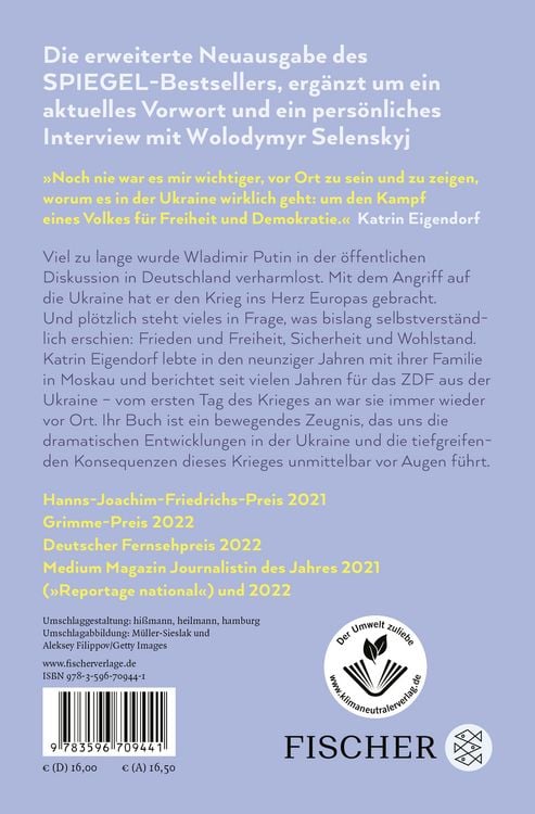 Produktbild: Putins Krieg &ndash; Wie die Menschen in der Ukraine f&uuml;r unsere Freiheit k&auml;mpfen