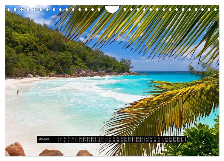 Produktbild: Seychellen (Wandkalender 2026 DIN A4 quer), CALVENDO Monatskalender