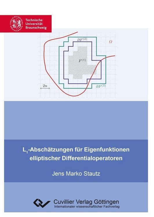 Produktbild: L1-Absch&auml;tzungen f&uuml;r Eigenfunktionen elliptischer Differentialoperatoren