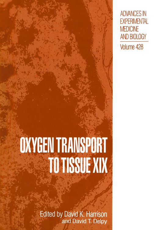 Produktbild: Oxygen Transport to Tissue XIX