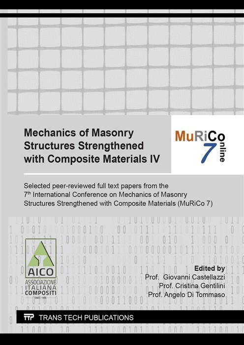 Produktbild: Mechanics of Masonry Structures Strengthened with Composite Materials IV