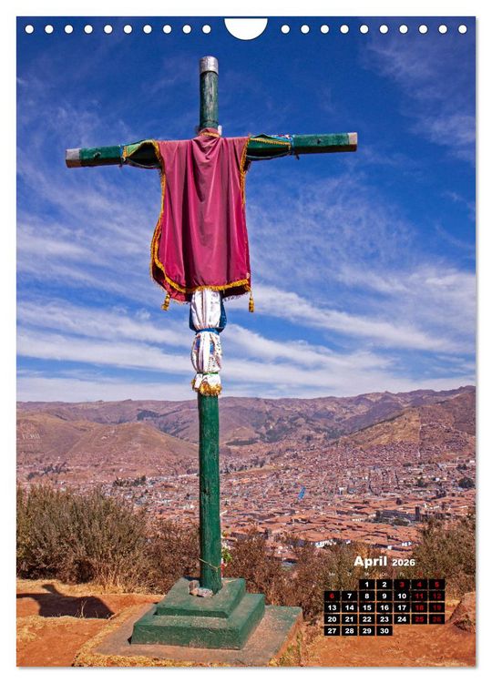 Produktbild: Peru - Kultur - Menschen - Natur (Wandkalender 2026 DIN A4 hoch), CALVENDO Monatskalender