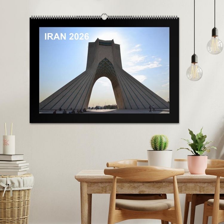 Produktbild: IRAN 2026 (Wandkalender 2026 DIN A2 quer), CALVENDO Monatskalender