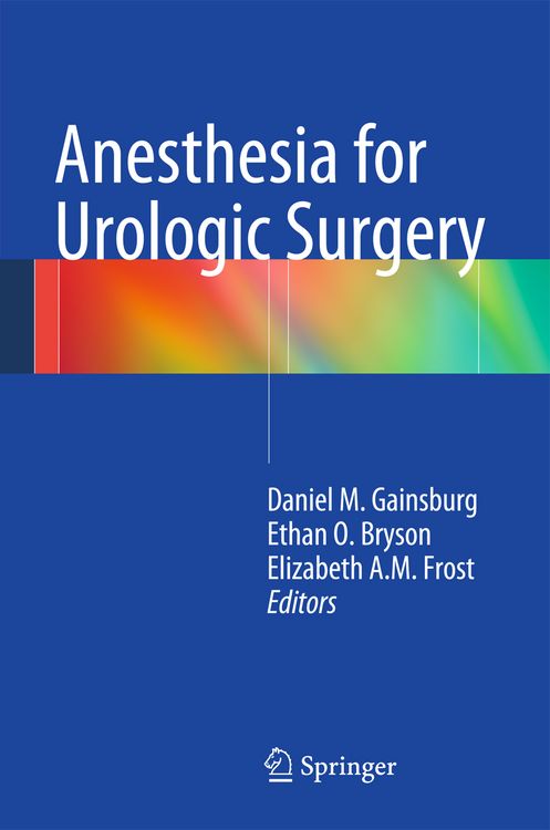 Produktbild: Anesthesia for Urologic Surgery
