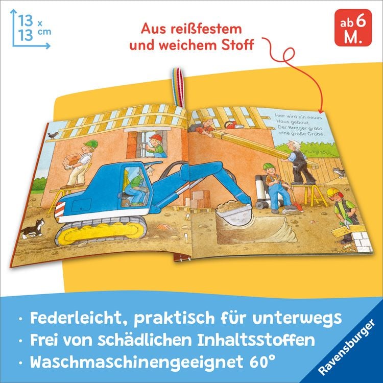 Produktbild: Mein Knuddel-Knautsch-Buch - Gro&szlig;e Fahrzeuge
