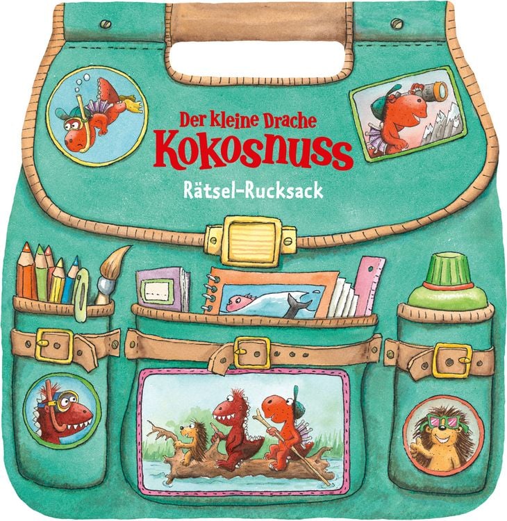 Produktbild: Der kleine Drache Kokosnuss &ndash; R&auml;tsel-Rucksack