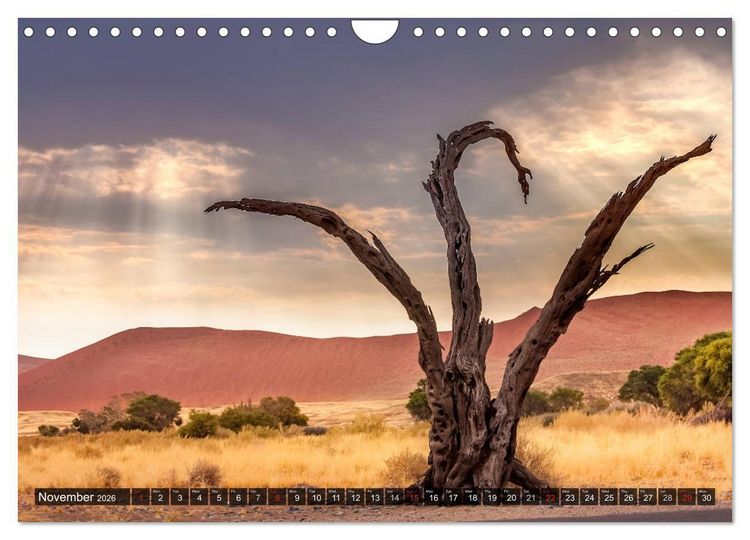 Produktbild: Namibia - Colours and Light (Wall Calendar 2026 DIN A4 landscape), CALVENDO 12 Month Wall Calendar