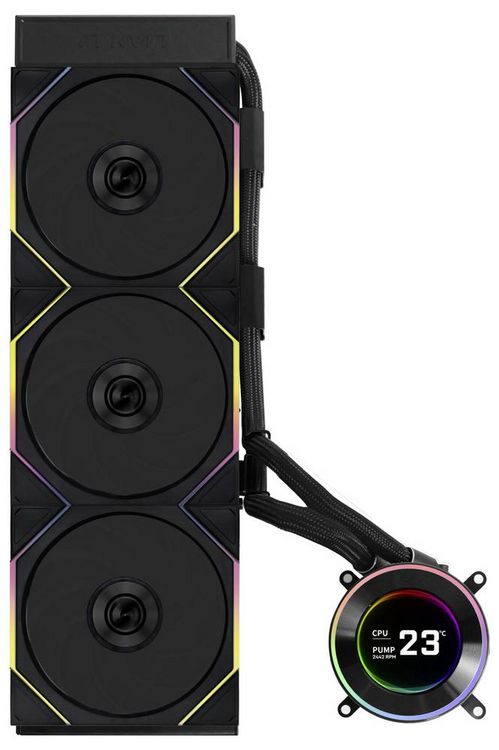 Produktbild: Lian Li HYDROSHIFT II LCD-C 360TL PC-Wasserk&uuml;hlung