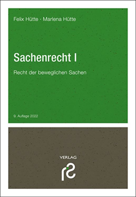 Produktbild: Sachenrecht I