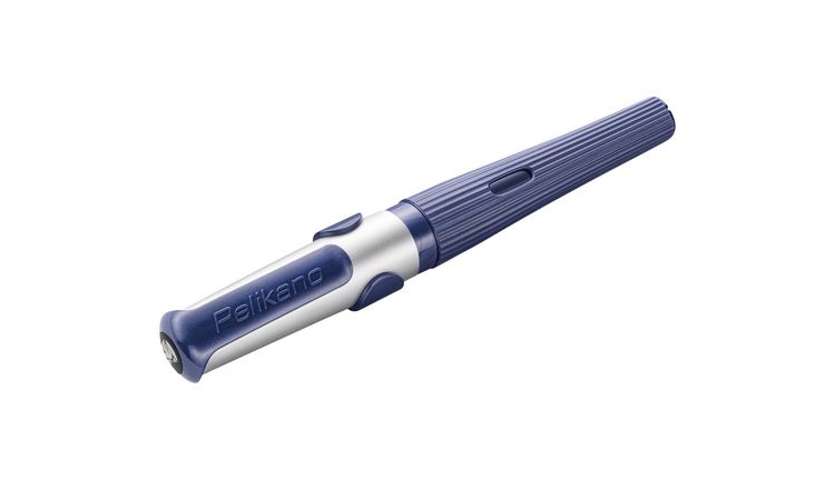Produktbild: Pelikan F&uuml;ller Pelikano&reg; structure f&uuml;r Linksh&auml;nder, Blau, Feder L