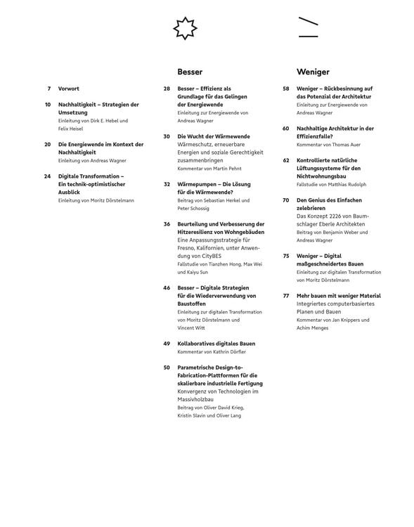 Produktbild: Besser - Weniger - Anders Bauen: Energiewende und Digitale Transformation