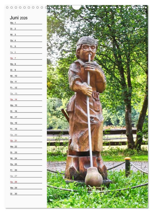 Produktbild: Nieste, Kleinod am Kaufunger Wald (Wandkalender 2026 DIN A3 hoch), CALVENDO Monatskalender