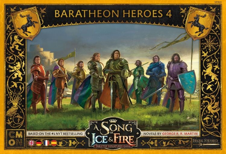 Produktbild: Song of Ice & Fire - Baratheon Heroes 4 (Helden von Haus Baratheon IV) DE/EN/ES/FR