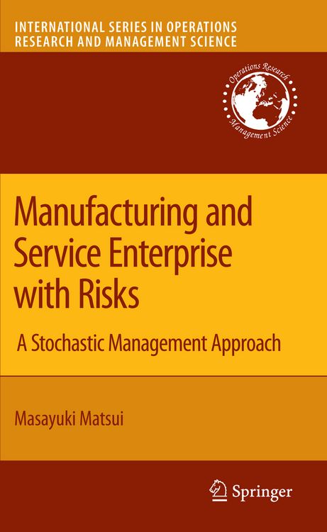 Produktbild: Manufacturing and Service Enterprise with Risks