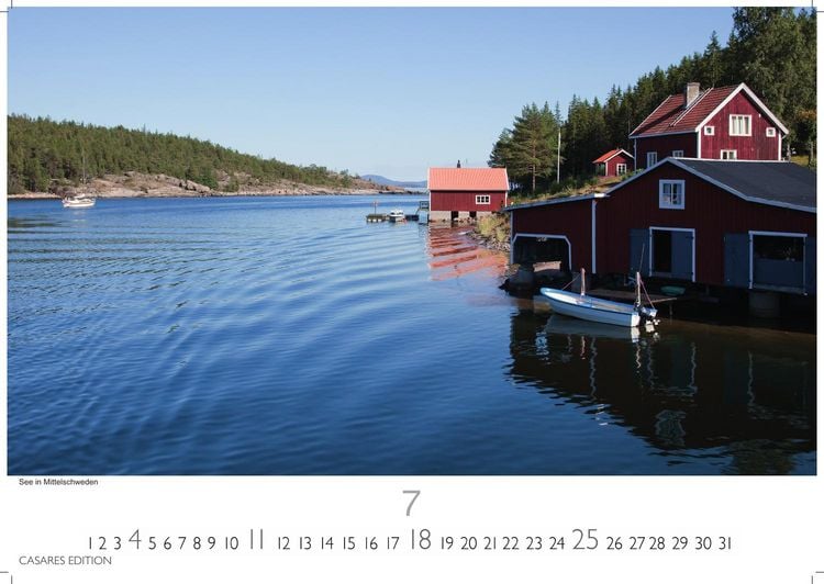 Produktbild: Schweden Kalender 2027 &ndash; Wandkalender | Fotokalender Nordeuropa 24x35cm - Naturerlebnisse & Landschaften des Nordens &ndash; Hochwertiger . mit beeindruckenden Fotos