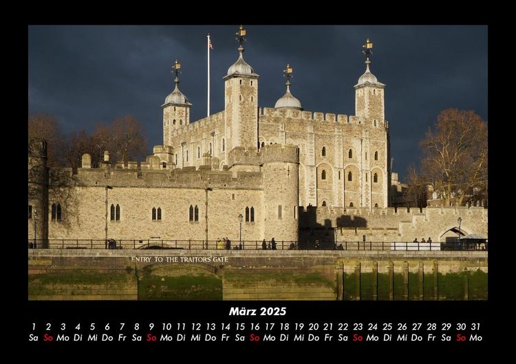 Produktbild: London 2025 Fotokalender DIN A3