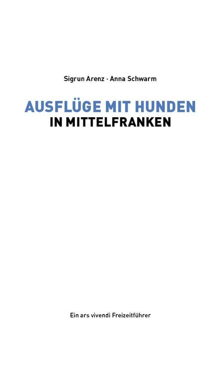 Produktbild: Ausfl&uuml;ge mit Hunden in Mittelfranken