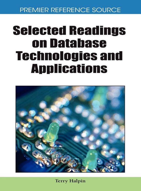 Produktbild: Selected Readings on Database Technologies and Applications