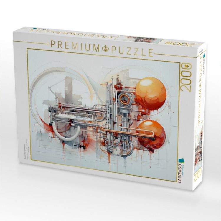 Produktbild: CALVENDO Puzzle Illusion&auml;re Geometrie | 2000 Teile Lege-Gr&ouml;&szlig;e 90x67cm Foto-Puzzle f&uuml;r gl&uuml;ckliche Stunden