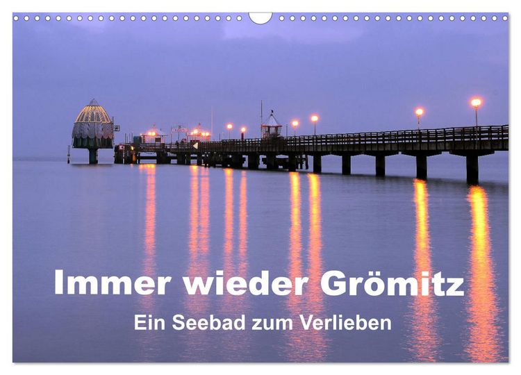 Produktbild: Immer wieder Gr&ouml;mitz (Wandkalender 2026 DIN A3 quer), CALVENDO Monatskalender