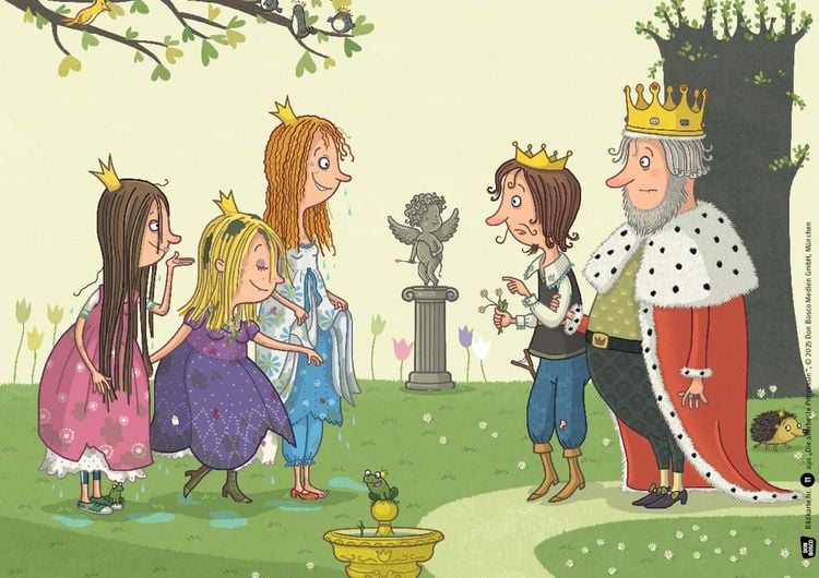 Produktbild: Die allerbeste Prinzessin. Kamishibai Bildkartenset