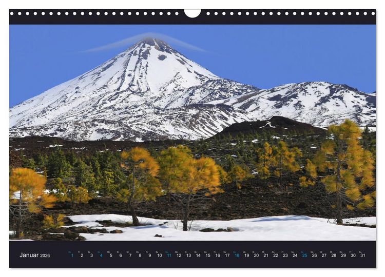 Produktbild: wildes Teneriffa (Wandkalender 2026 DIN A3 quer), CALVENDO Monatskalender