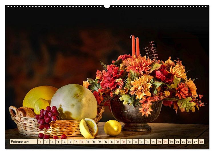Produktbild: Stillleben - aber mit Stil (Wandkalender 2026 DIN A2 quer), CALVENDO Monatskalender