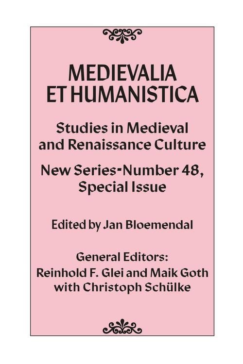 Produktbild: Medievalia et Humanistica, No. 48