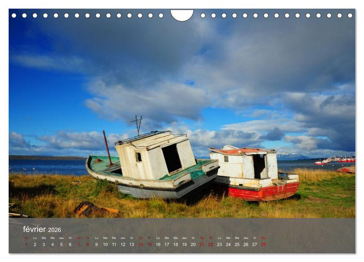 Produktbild: Patagonie Chilienne (Calendrier mural 2026 DIN A4 vertical), CALVENDO calendrier mensuel