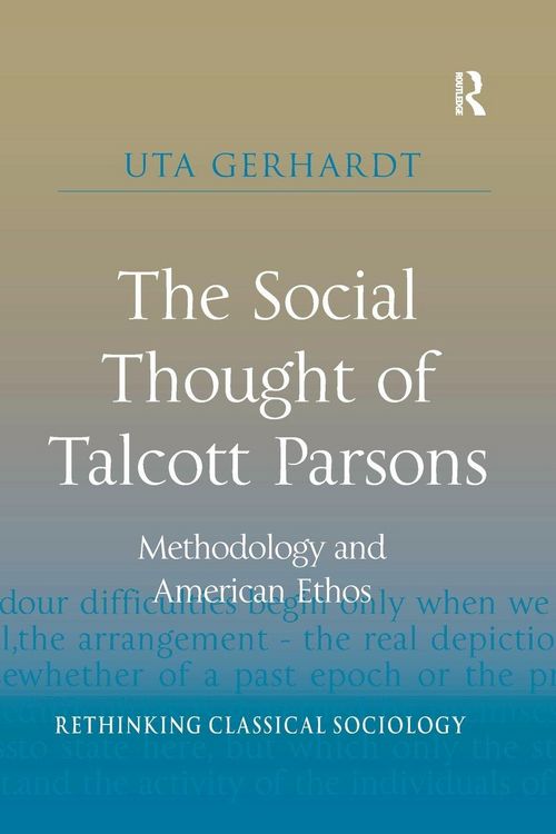 Produktbild: The Social Thought of Talcott Parsons