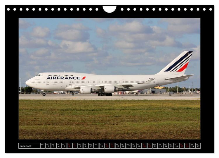 Produktbild: 747 Queen of the Skies (Wall Calendar 2026 DIN A4 landscape), CALVENDO 12 Month Wall Calendar