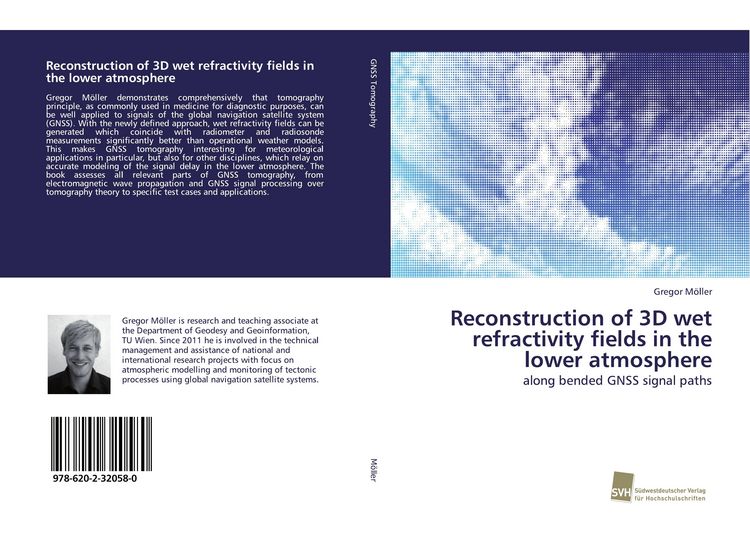 Produktbild: Reconstruction of 3D wet refractivity fields in the lower atmosphere
