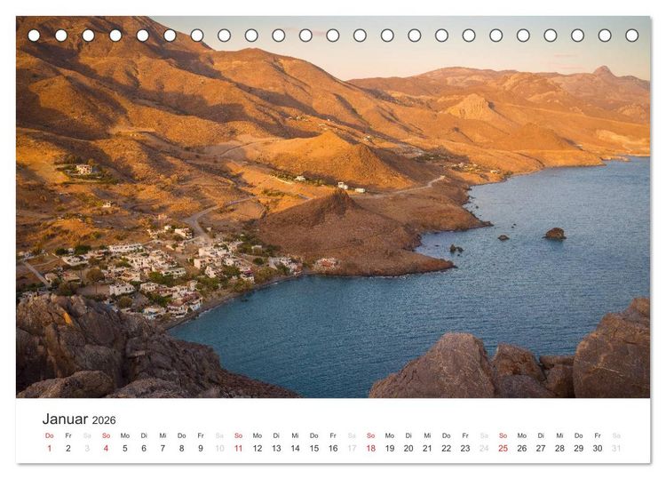 Produktbild: Kreta. Im S&uuml;den (Tischkalender 2026 DIN A5 quer), CALVENDO Monatskalender