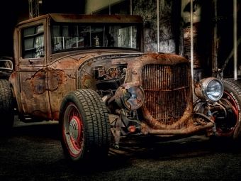 Produktbild: Ein Motiv aus dem Kalender Au&szlig;ergew&ouml;hnliche Autos - Hot Rods (Puzzle)