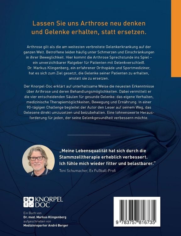 Produktbild: Die Arthrose Sprechstunde