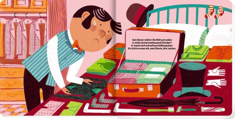 Produktbild: Klassiker f&uuml;r Kleine: In 80 Tagen um die Welt