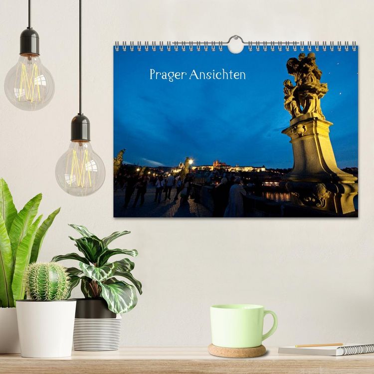 Produktbild: Prager Ansichten (Wandkalender 2026 DIN A4 quer), CALVENDO Monatskalender
