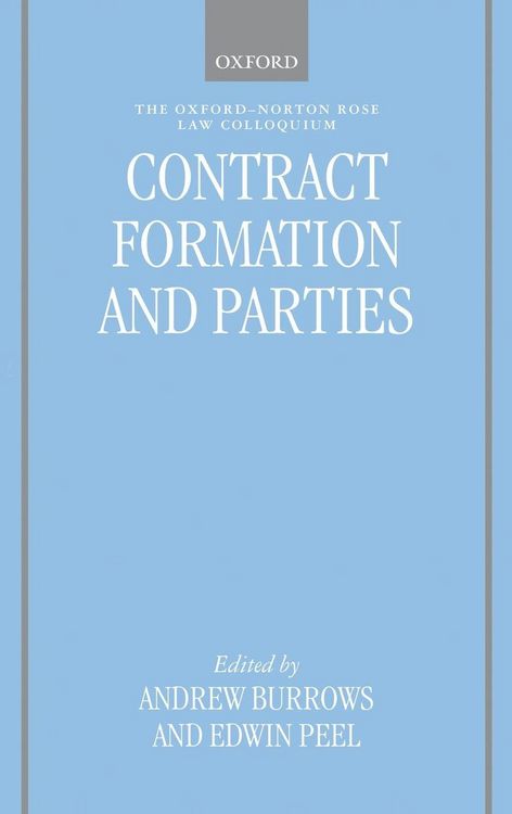 Produktbild: Contract Formation & Parties Onrlc